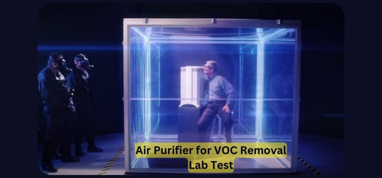 Air Purifier for VOC Removal Lab Test